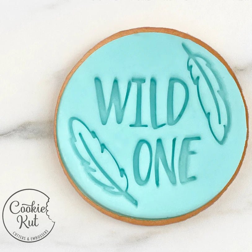Wild One! - First Birthday Embosser Stamp - Cookie Stamp